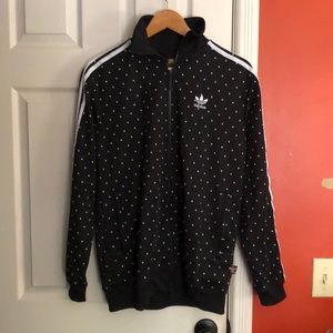 Black adidas Pharrell track suit jacket
